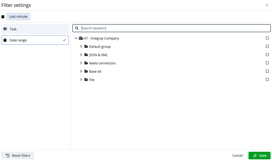 HELP_Home_screen_Task_run_overview_Filter_settings