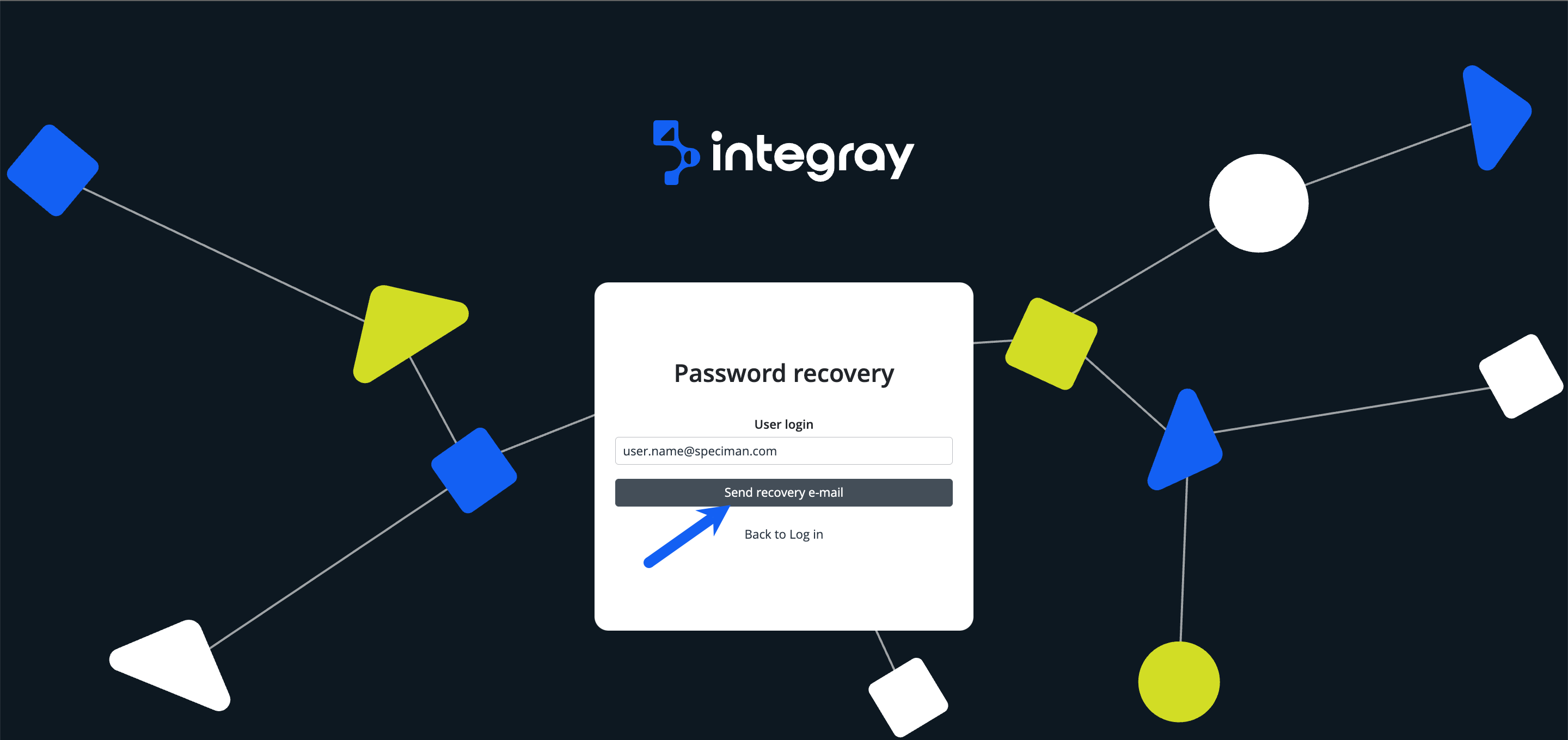 Password recovery process