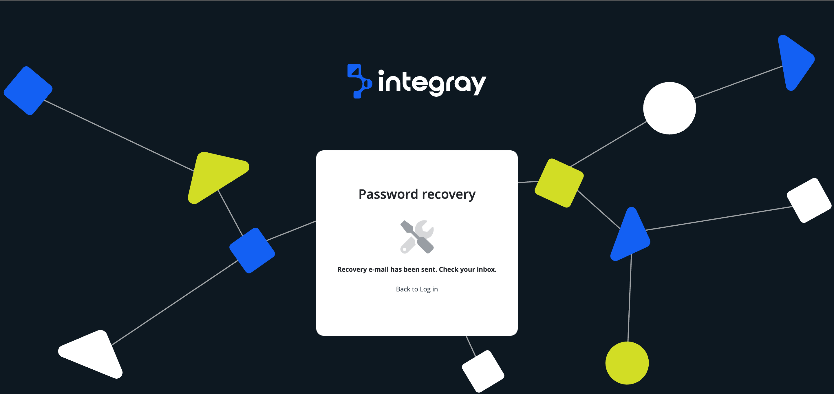 Password recovery process