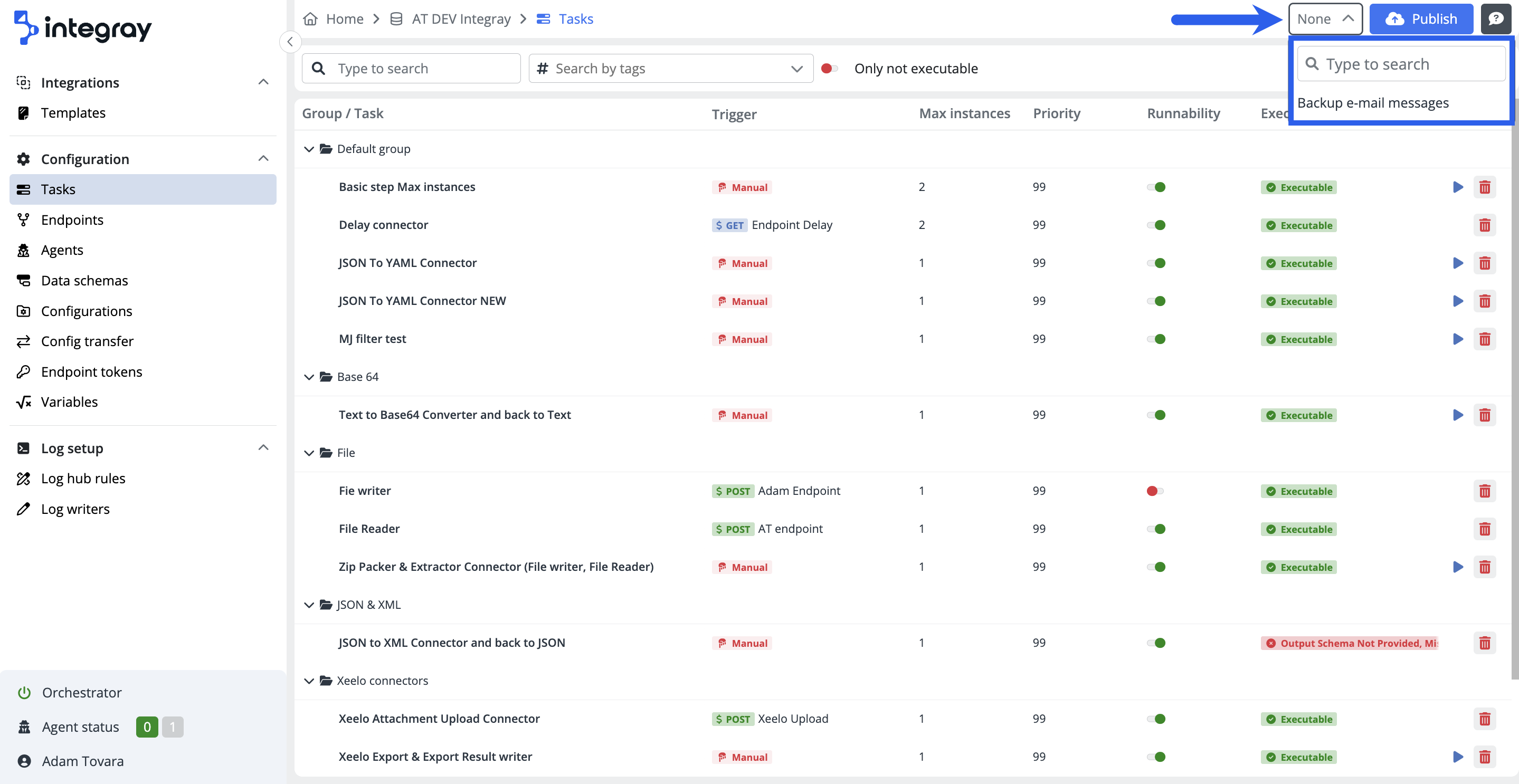 HELP_Task_list_Template_Selector